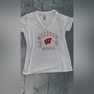 Wisconsin badgers V neck